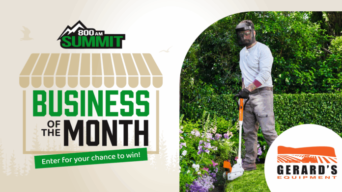 CKOR Promo Business of the Month Gerards Equipment