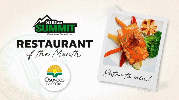CKOR Promo - Restaurant of the Month - Osoyoos Golf Club