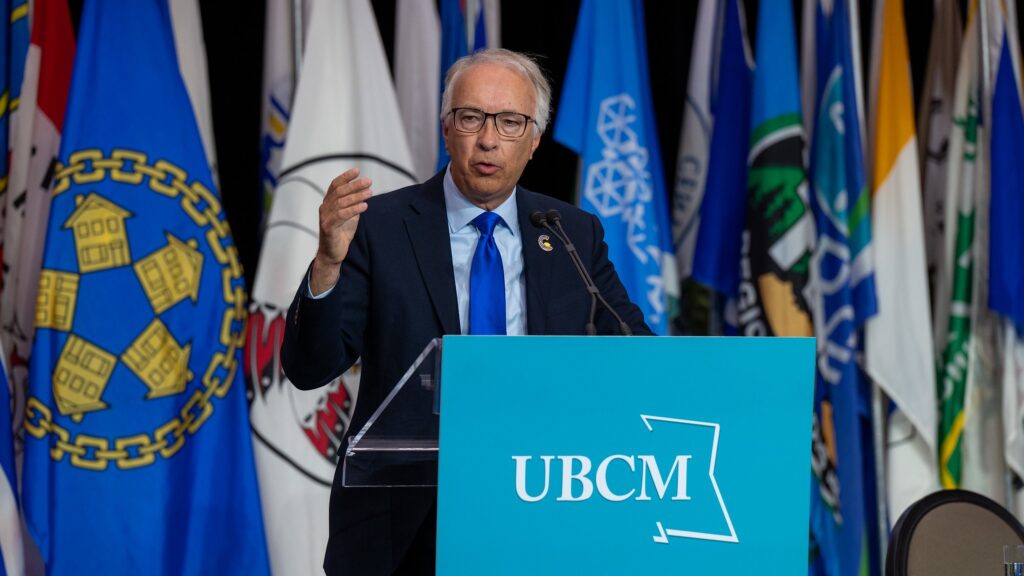 John Rustad speaks at UBCM