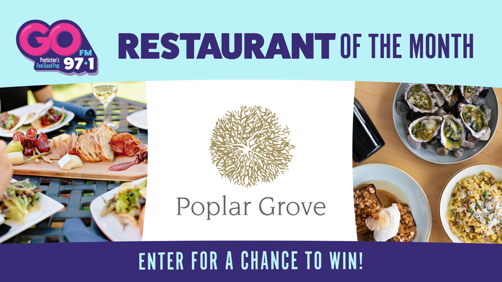 Restaurant of the Month - Poplar Grove - Contest banner 2